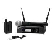 Shure GLXD+124R/85 (Z3) Digital Wireless Handheld/Lavalier Microphone System