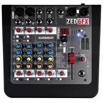 Allen & Heath AH-ZED-6FX 6-Channel Analog FX Mixer