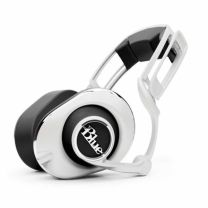 Blue LOLAWHITE Over-Ear Hi-Fi Headphones (White)