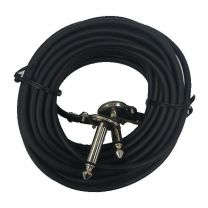 Cable Up CU/CA215 15' 1/4" TS Right-Angle Male to Same Instrument Cable