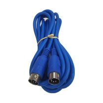 Cable Up CU/MD110/BLU 10' MIDI Male to MIDI Male MIDI Cable (Blue)