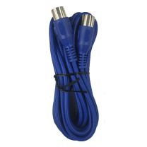 Cable Up CU/MD115/BLU 15' MIDI Male to Same MIDI Cable (Blue)
