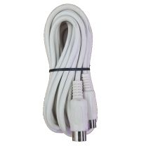 Cable Up CU/MD110/WHI 10' MIDI Male to Same MIDI Cable (White)