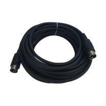 Cable Up CU/MD120/BLK 20' MIDI Male to MIDI Male MIDI Cable (Black)
