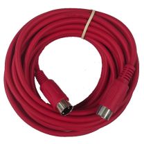 Cable Up CU/MD120/RED 20' MIDI Male to MIDI Male MIDI Cable (Red)