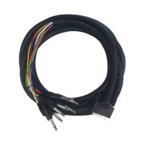Cable Up CU/SU907 23' D-SUB 25 Male to 1/4" TS Male Audio Snake (8-Channel)