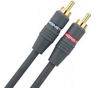 Monster Cable I100-1M 3' Dual RCA to Dual RCA Audio Cable