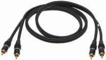 Monster Cable I200-2M 6' Dual RCA to Dual RCA Audio Cable