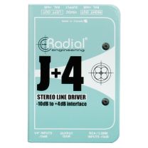 Radial J+4 Stereo Line Driver