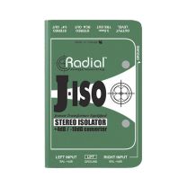 Radial J-ISO Stereo +4dB to -10dB Converter
