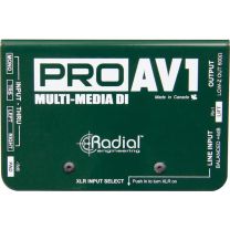 Radial PROAV1 Audio/Video Passive Direct Input