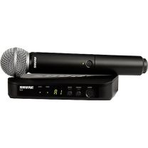 Shure BLX24/SM58 (H10) Wireless Handheld Microphone System