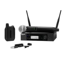 Shure GLXD+124R/85 (Z3) Digital Wireless Handheld/Lavalier Microphone System