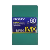 Sony BCT-60MX MPEG IMX Video Cassette