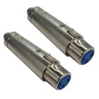 Cable Up CU/AA105 XLR Female to RCA Female Audio Adapter (2-Pack)