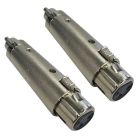 Cable Up CU/AA107 XLR Female to RCA Male Audio Adapter (2-Pack)