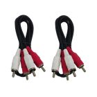 Cable Up CU/AD103 10' Dual RCA Male to Same Audio Cable (2-Pack)