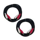 Cable Up CU/AD104 13' Dual RCA Male to Same Audio Cable (2-Pack)