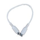 Cable Up CU/MD101/WHI 1' MIDI Male to Same MIDI Cable (White)