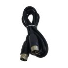 Cable Up CU/MD103/BLK 3' MIDI Male to Same MIDI Cable (Black)