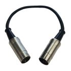Cable Up CU/MD201 1' MIDI Male to Same MIDI Cable (Metal)