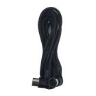 Cable Up CU/MD305 5' MIDI Right-Angle Male to Same MIDI Cable (Black)