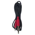 Cable Up CU/PP410 10' 1/8" TRS Male to 1/4" TS Male Audio Cable