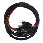 Cable Up CU/SU202 6' 1/4" TS Male to Same Audio Snake (8-Channel)